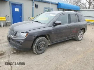 2016 Jeep Compass Latitude with VIN 1C4NJDEB6GD687332, listed as a Copart auction lot 44217275 with 131,952 mi miles and Salvage Title. Bid and sale history available at DreamBid. Image 1.