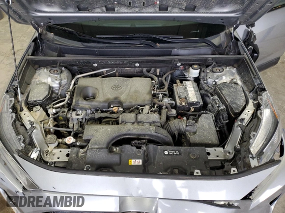 2019 Toyota RAV4 XLE with VIN 2T3P1RFV4KW042785, listed as a Copart auction lot 53110825 with 70,533 mi miles and Salvage Title. Bid and sale history available at DreamBid. Image 12.