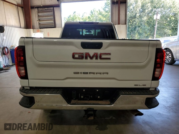 2021 GMC Sierra 1500 with VIN 1GT48ME7XMF253322, listed as a Copart auction lot 73474824 with 130,263 mi miles and Salvage Title. Bid and sale history available at DreamBid. Image 6.