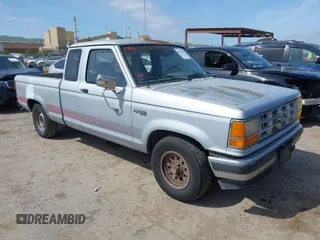 1991 Ford Ranger Splash with VIN 1FTCR14UXMPA11218, listed as a IAAI auction lot 42055093 with 277,374 mi miles. Bid and sale history available at carsss.com. Image 1.