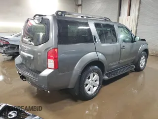 2008 Nissan Pathfinder S z VIN 5N1AR18B28C663307, wystawiony jako Copart lot #52365095 z przebiegiem 119 663 mil mil oraz Szkoda całkowita • Salvage title. Historia ofert i sprzedaży dostępna na DreamBid. Obrazek 3.