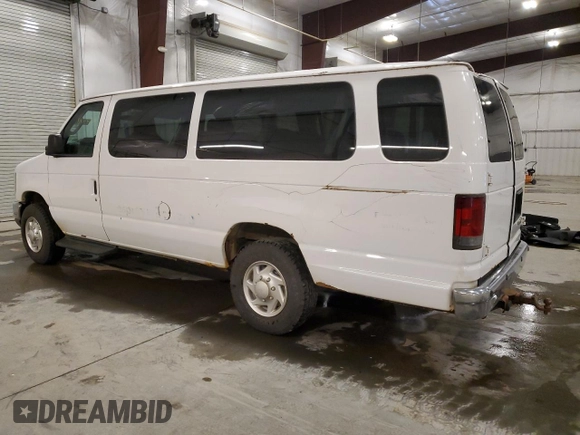 2011 Ford Econoline Passenger XL with VIN 1FBSS3BL8BDB07454, listed as a Copart auction lot 84713284 with 96,635 mi miles and Salvage title. Bid and sale history available at DreamBid. Image 2.