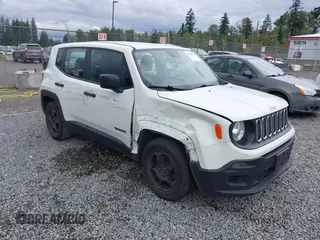 2017 Jeep Renegade Sport with VIN ZACCJAAH8HPG00484, listed as a IAAI auction lot 42581933 with 138,091 mi miles and . Bid and sale history available at DreamBid. Image 1.