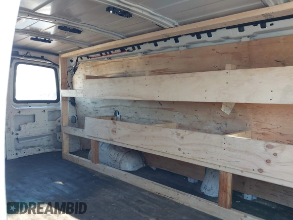 2017 Chevrolet Express Cargo Van with VIN 1GCWGBFF0H1109366, listed as a IAAI auction lot 41494549 with 181,398 mi miles. Bid and sale history available at carsss.com. Image 8.