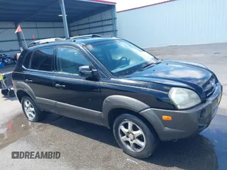 2005 Hyundai Tucson GLS with VIN KM8JN72D65U102543, listed as a IAAI auction lot 41978994 with 147,688 mi miles. Bid and sale history available at carsss.com. Image 1.