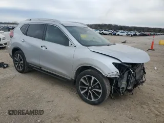 2019 Nissan Rogue SL with VIN 5N1AT2MT8KC786039, listed as a Copart auction lot 51773095 with 33,735 mi miles and Salvage Title. Bid and sale history available at DreamBid. Image 4.