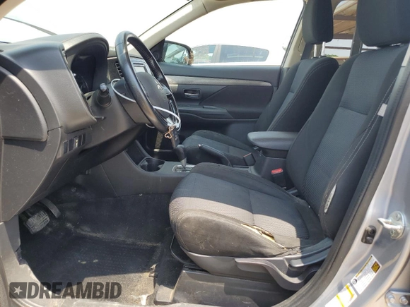 2016 Mitsubishi Outlander SE with VIN JA4AD3A36GZ013709, listed as a Copart auction lot 60262595 with 156,109 mi miles and Salvage title. Bid and sale history available at DreamBid. Image 7.