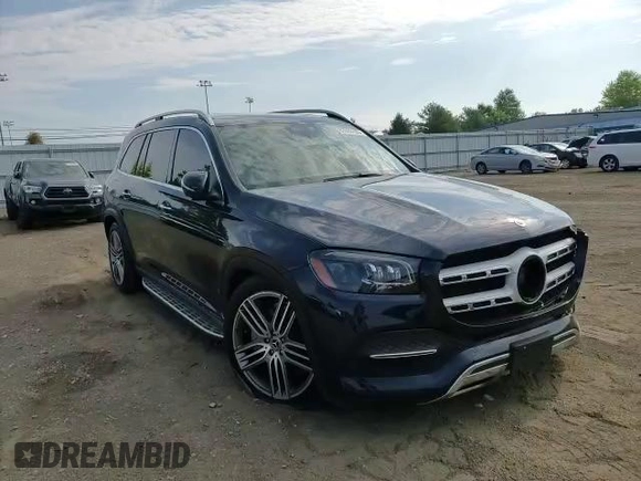 2022 Mercedes-Benz GLS with VIN 4JGFF5KE4NA706416, listed as a Copart auction lot 67030163 with 21,153 mi miles. Bid and sale history available at carsss.com. Image 12.