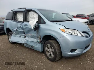 2017 Toyota Sienna LE Auto Access Seat with VIN 5TDKZ3DC6HS772323, listed as a Copart auction lot 45674485 with 50,613 mi miles and Salvage Title. Bid and sale history available at carsss.com. Image 4.