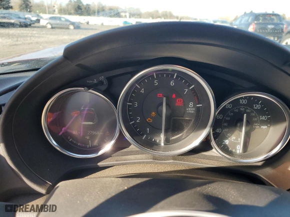2020 Mazda MX-5 Miata Grand Touring with VIN JM1NDAD77L0410693, listed as a Copart auction lot 89218145 with NaN miles and Salvage Title. Bid and sale history available at carsss.com. Image 9.