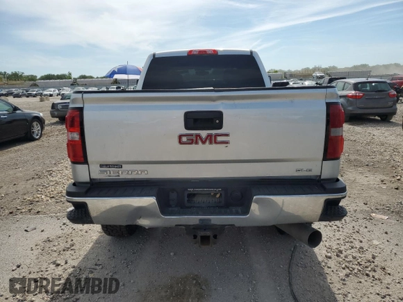 2018 GMC Sierra 2500HD Denali with VIN 1GT12SEY8JF130728, listed as a Copart auction lot 57078714 with 167,374 mi miles and Salvage Title. Bid and sale history available at carsss.com. Image 6.