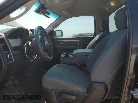 2018 Ram 1500 Express with VIN 3C6JR6AT0JG122755, listed as a Copart auction lot 52092235 with 109,140 mi miles and Salvage title. Bid and sale history available at DreamBid. Image 7.