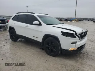 2018 Jeep Cherokee Latitude with VIN 1C4PJMCX5JD589634, listed as a Copart auction lot 42733965 with 127,927 mi miles and Salvage title. Bid and sale history available at DreamBid. Image 4.