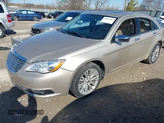 2013 Chrysler 200 Limited with VIN 1C3CCBCG7DN574679, listed as a IAAI auction lot 41863682 with 146,712 mi miles and . Bid and sale history available at carsss.com. Image 2.