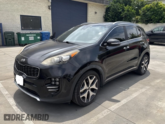 2017 Kia Sportage SX Turbo with VIN KNDPR3A68H7265177, listed as a Copart auction lot 60561175 with 117,330 mi miles and Clean title. Bid and sale history available at DreamBid. Image 2.
