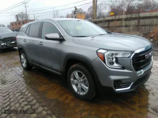 2023 GMC Terrain SLE with VIN 3GKALMEG7PL196755, listed as a IAAI auction lot 41410132 with 12,206 mi miles. Bid and sale history available at carsss.com. Image 1.
