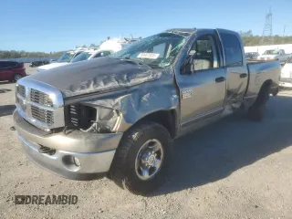 2007 Dodge 2500 SLT with VIN 1D7KS28C67J528035, listed as a Copart auction lot 50407635 with Not provided miles and Salvage title. Bid and sale history available at DreamBid. Image 1.
