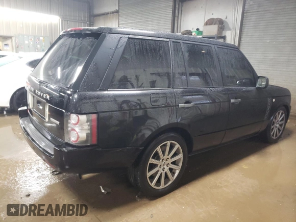 2011 Land Rover Range Rover SC with VIN SALMF1E46BA332032, listed as a Copart auction lot 42714825 with 98,298 mi miles and Salvage title. Bid and sale history available at DreamBid. Image 3.