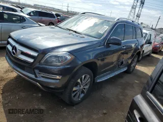 2014 Mercedes-Benz GL 450 with VIN 4JGDF7CEXEA272813, listed as a Copart auction lot 52859635 with 192,094 mi miles and Salvage title. Bid and sale history available at DreamBid. Image 1.