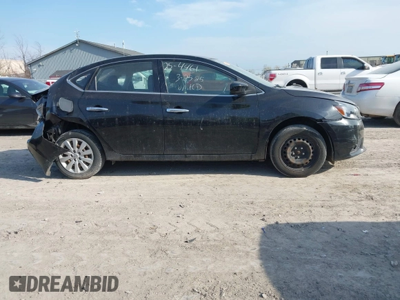 2016 Nissan Sentra SV with VIN 3N1AB7AP4GY214799, listed as a IAAI auction lot 42070791 with 106,216 mi miles and . Bid and sale history available at DreamBid. Image 13.