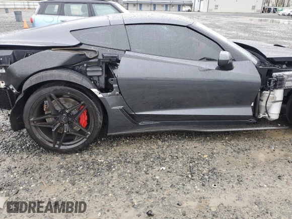 2017 Chevrolet Corvette Z06 3LZ with VIN 1G1YU2D6XH5600159, listed as a Copart auction lot 50364985 with 15,637 mi miles and Salvage Title. Bid and sale history available at carsss.com. Image 11.