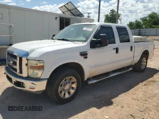2008 Ford F-250 XL with VIN 1FTSW20R88ED18528, listed as a Copart auction lot 57080025 with 208,282 mi miles and Salvage title. Bid and sale history available at DreamBid. Image 1.