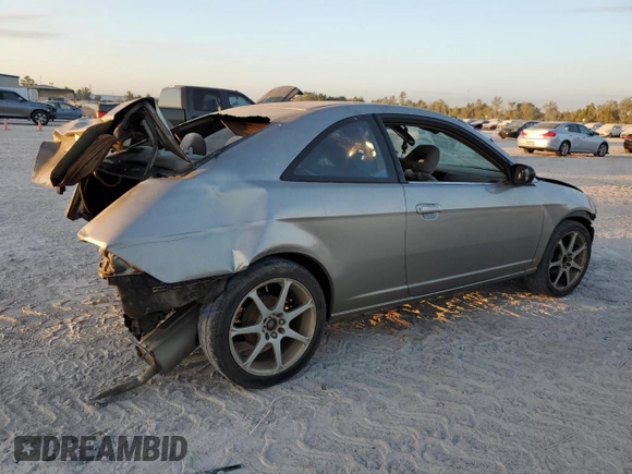 2003 Honda Civic LX with VIN 1HGEM21513L009200, listed as a Copart auction lot 77019464 with Not Provided miles and Salvage Title. Bid and sale history available at DreamBid. Image 3.