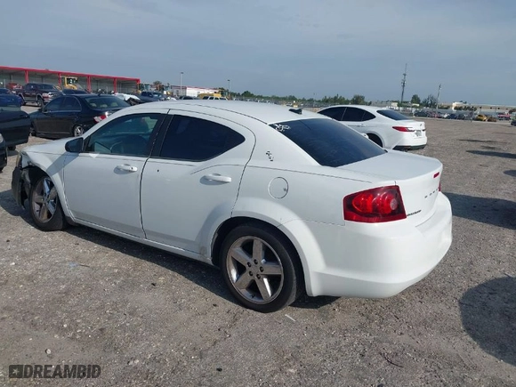 2012 Dodge Avenger SE with VIN 1C3CDZABXCN151302, listed as a IAAI auction lot 41986787 with 135,224 mi miles. Bid and sale history available at carsss.com. Image 3.