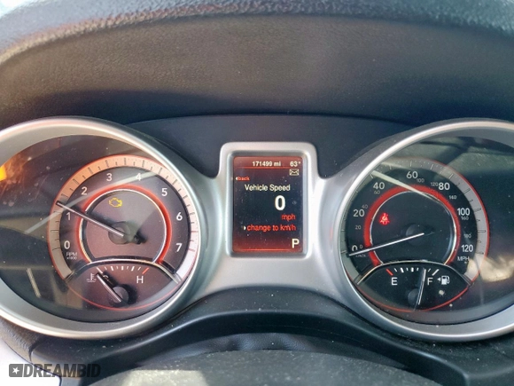 2014 Dodge Journey SXT with VIN 3C4PDCBG1ET224368, listed as a Copart auction lot 52118305 with 171,499 mi miles and Clean Title. Bid and sale history available at carsss.com. Image 9.