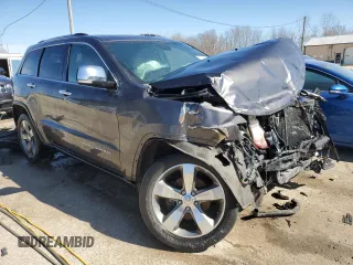 2014 Jeep Grand Cherokee Limited with VIN 1C4RJFBG8EC516520, listed as a Copart auction lot 47784385 with 136,406 mi miles and Non repairable. Bid and sale history available at DreamBid. Image 4.
