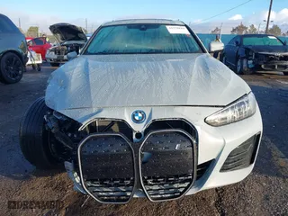 2023 BMW i4 eDrive40 with VIN WBY73AW01PFR26528, listed as a IAAI auction lot 41578844 with 19,636 mi miles. Bid and sale history available at carsss.com. Image 12.