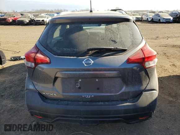 2019 Nissan Kicks SR with VIN 3N1CP5CU9KL491357, listed as a Copart auction lot 82594634 with 32,518 mi miles and Salvage Title. Bid and sale history available at carsss.com. Image 6.