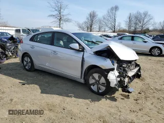 2017 Hyundai Ioniq Blue z VIN KMHC65LCXHU048264, wystawiony jako Copart lot #55485165 z przebiegiem Nie podano mil oraz Szkoda całkowita • Salvage title. Historia ofert i sprzedaży dostępna na DreamBid. Obrazek 4.