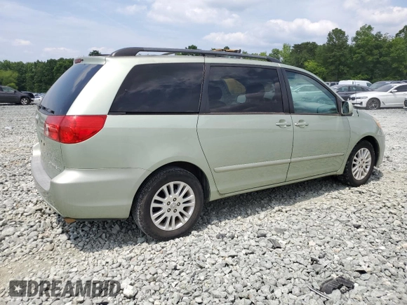 2008 Toyota Sienna XLE with VIN 5TDZK22C48S167135, listed as a Copart auction lot 59515575 with 251,580 mi miles and Salvage title. Bid and sale history available at DreamBid. Image 3.