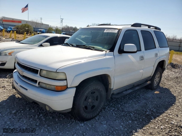 2003 Chevrolet Tahoe Z71 with VIN 1GNEK13Z83R266938, listed as a Copart auction lot 48925335 with 0 mi miles and Salvage Title. Bid and sale history available at carsss.com. Image 1.