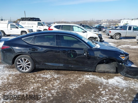2025 Acura Integra with VIN 19UDE4H24SA010061, listed as a IAAI auction lot 41401387 with 633 mi miles and . Bid and sale history available at DreamBid. Image 14.