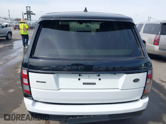 2017 Land Rover Range Rover HSE z VIN SALGS2FK8HA326995, wystawiony jako IAAI lot #41688113 z przebiegiem 55 209 mil mil oraz . Historia ofert i sprzedaży dostępna na DreamBid. Obrazek 16.