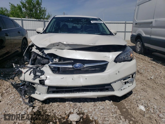 2022 Subaru Impreza Premium with VIN 4S3GKAV68N3610178, listed as a Copart auction lot 63338605 with 31,750 mi miles and Salvage title. Bid and sale history available at DreamBid. Image 5.
