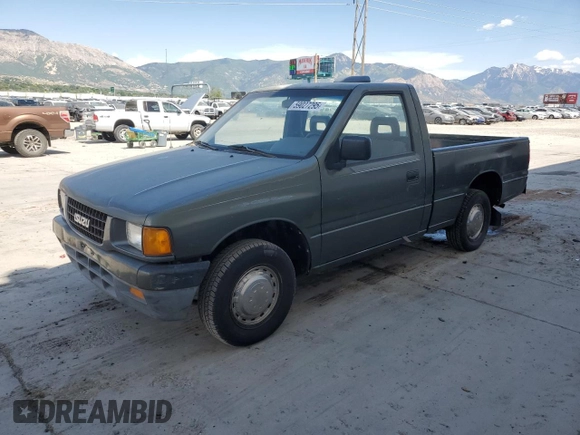 1994 Isuzu Pickup S z VIN JAACL11L2R7221226, wystawiony jako Copart lot #59027295 z przebiegiem 129 494 mil mil oraz Tytuł czysty. Historia ofert i sprzedaży dostępna na DreamBid. Obrazek 1.