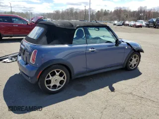 2007 MINI Convertible S z VIN WMWRH33507TL95604, wystawiony jako Copart lot #53272395 z przebiegiem 94 957 mil mil oraz Szkoda całkowita • Salvage title. Historia ofert i sprzedaży dostępna na DreamBid. Obrazek 3.