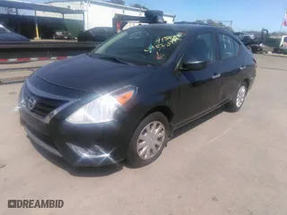 2015 Nissan Versa SV with VIN 3N1CN7AP7FL876193, listed as a IAAI auction lot 41548425 with 100,953 mi miles. Bid and sale history available at carsss.com. Image 1.
