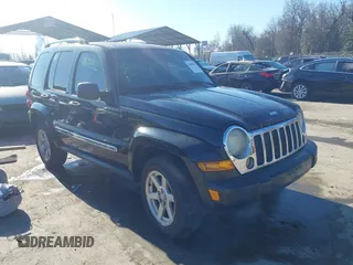 2007 Jeep Liberty Limited with VIN 1J4GL58K57W651814, listed as a IAAI auction lot 41699842 with 312,733 mi miles. Bid and sale history available at carsss.com. Image 1.