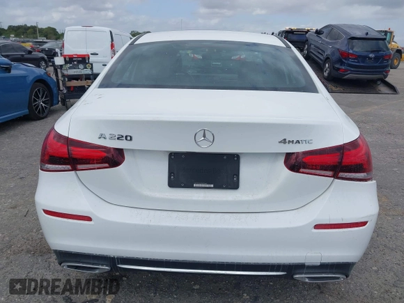 2019 Mercedes-Benz A 220 with VIN WDD3G4FB4KW024431, listed as a IAAI auction lot 41905395 with 65,141 mi miles and . Bid and sale history available at DreamBid. Image 16.