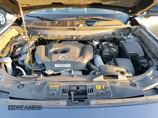 2022 Mazda CX-9 Touring with VIN JM3TCBCY4N0602027, listed as a Copart auction lot 85260034 with 27,407 mi miles and Salvage Title. Bid and sale history available at carsss.com. Image 12.