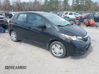 2019 Honda Fit LX with VIN 3HGGK5H43KM710749, listed as a IAAI auction lot 41834329 with 39,667 mi miles. Bid and sale history available at carsss.com. Image 1.