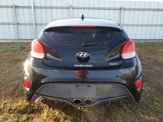 2016 Hyundai Veloster Turbo with VIN KMHTC6AE1GU257488, listed as a Copart auction lot 39705634 with 52,334 mi miles. Bid and sale history available at carsss.com. Image 6.