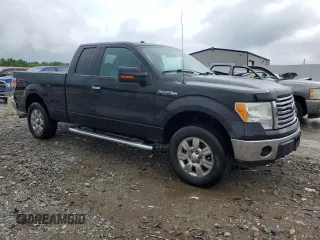 2011 Ford F-150 XL with VIN 1FTFX1EF5BFA01265, listed as a Copart auction lot 54848895 with 166,524 mi miles and Salvage title. Bid and sale history available at DreamBid. Image 4.