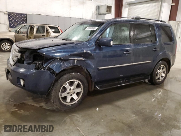 2009 Honda Pilot Touring z VIN 5FNYF48899B054320, wystawiony jako Copart lot #58948585 z przebiegiem 254 997 mil mil oraz Szkoda całkowita • Salvage title. Historia ofert i sprzedaży dostępna na DreamBid. Obrazek 1.