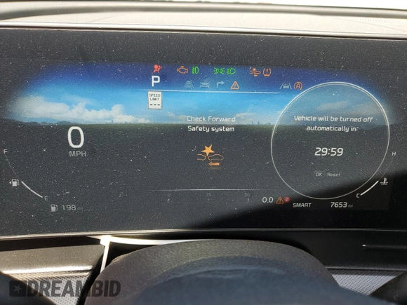 2024 Kia Sportage SX-Prestige with VIN 5XYK5CDF2RG209094, listed as a Copart auction lot 52829865 with 7,653 mi miles and Salvage title. Bid and sale history available at DreamBid. Image 9.
