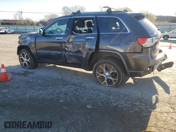 2019 Jeep Grand Cherokee Overland with VIN 1C4RJFCG3KC577784, listed as a Copart auction lot 49412955 with 79,450 mi miles and Salvage Title. Bid and sale history available at carsss.com. Image 2.